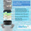 Refill Kit for AMOSIJOY Aquarium Canister Filter, White Floss, Removing Ammonia 4