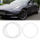 4PCS Wheel Rim Protection Ring Scratch Resistant 11