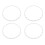 4PCS Wheel Rim Protection Ring Scratch Resistant 7