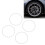 4PCS Wheel Rim Protection Ring Scratch Resistant 12