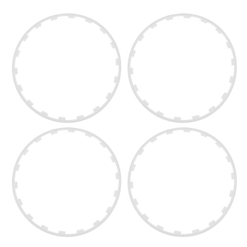 4PCS Wheel Rim Protection Ring Scratch Resistant