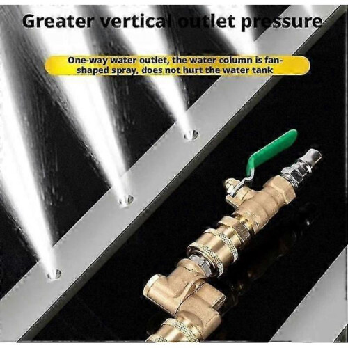Portable Radiator Cleaning Wand,Power Washer Wand Quick Washer Tool 2