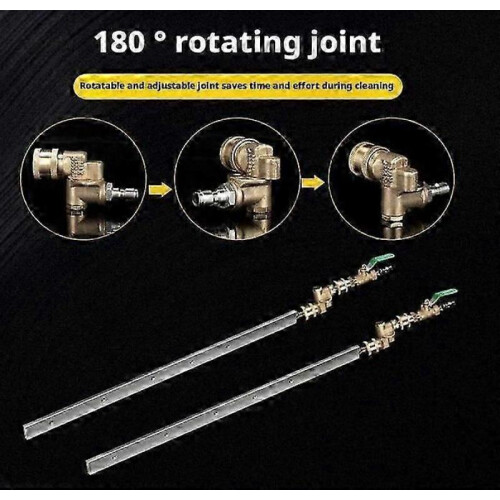 Portable Radiator Cleaning Wand,Power Washer Wand Quick Washer Tool 1