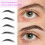 24 Pieces Mini Multipurpose Eyebrow Razor for Face Hair Removers Makeup Face Care Tools 2
