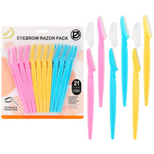 21 PCS Eyebrow Razor for Women and Men Facial Hair Removal Tool
