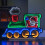 Snow Time 63cm Light up Christmas Train Infinity Decoration with Santa & LEDs 1