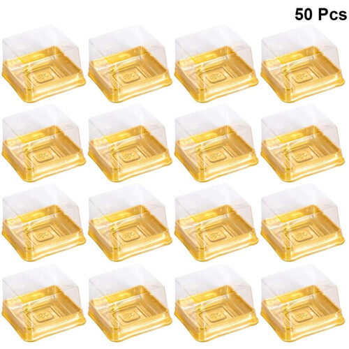 50 pcs Clear Dessert Container for Desserts Packaging 2