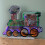 Snow Time 63cm Light up Christmas Train Infinity Decoration with Santa & LEDs 9