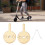 Scooter Brake Pads Metal High Braking Force Low 12