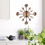 Copper Modern Creative Wall Clock for Home Decor 40CM 5