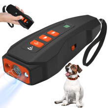 Dog Bark Deterrent Device Rechargeable Ultrasonic AntiBarking for Dogs 50ft Range