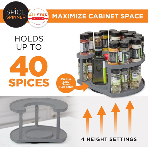 Spice Rack Organizer for Kitchen Pantry Organization and Storage 1