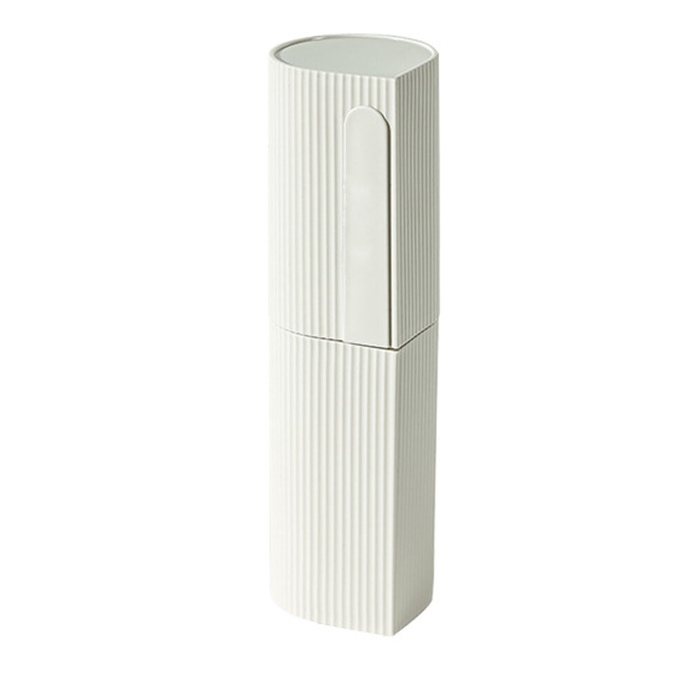 White Travel Toothbrush Cup Set Portable Lightweight