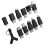 12Pcs USB2.0 Adapter 3.5mm 2 in 1 Audio Adapter Converter Electronic Accessories 4