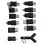 12Pcs USB2.0 Adapter 3.5mm 2 in 1 Audio Adapter Converter Electronic Accessories 2