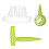 12pcs Seed Dispenser Planter Tool Set Seeder Sower 8