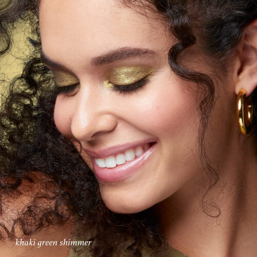Julep Eyeshadow 101 Κρέμα σε Σκόνη Αδιάβροχο Μολύβι Σκιάς, Χακί Πράσινο Γυαλιστερό 2