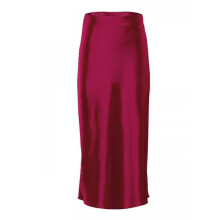 (S, WINE-RED) Women's Skirts Satin Skirts P20250110871