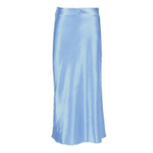 (M, BLUE) Women's Skirts Satin Skirts P20250110871