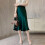 (L, WINE-RED) Women's Skirts Satin Skirts P20250110871 4