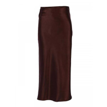 (L, DARK-BROWN) Women's Skirts Satin Skirts P20250110871