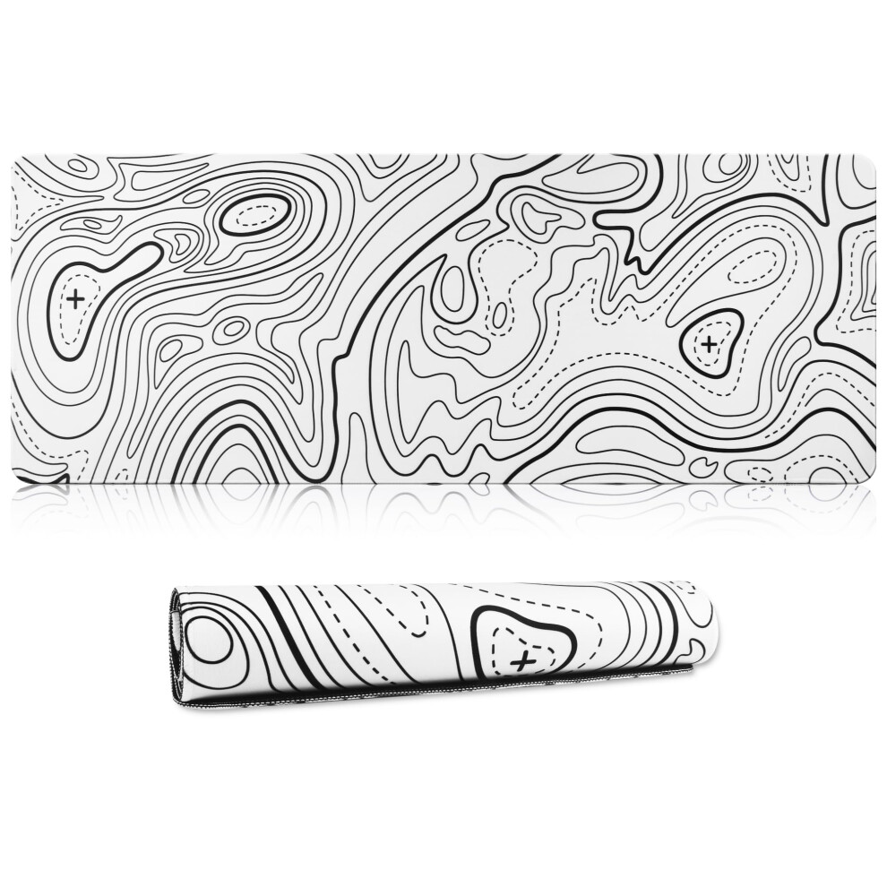 Mouse Pad With Soft Smooth Surface And Anti-Slip Rubber Base For Home Office Work Gaming 800 X 300 X 3Mm 6493810832550