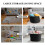 Extra Large Basket for Nursery Laundry Hamper and Toy Storage 22' x 14' 3