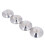 4 PCS Billiard Pool Table Leg Levelers 5 Inch 3