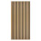 Living And Home (Wenge) 60*120cm MDF Slat Wall Panel with PVC Veneer & PET Backing 4