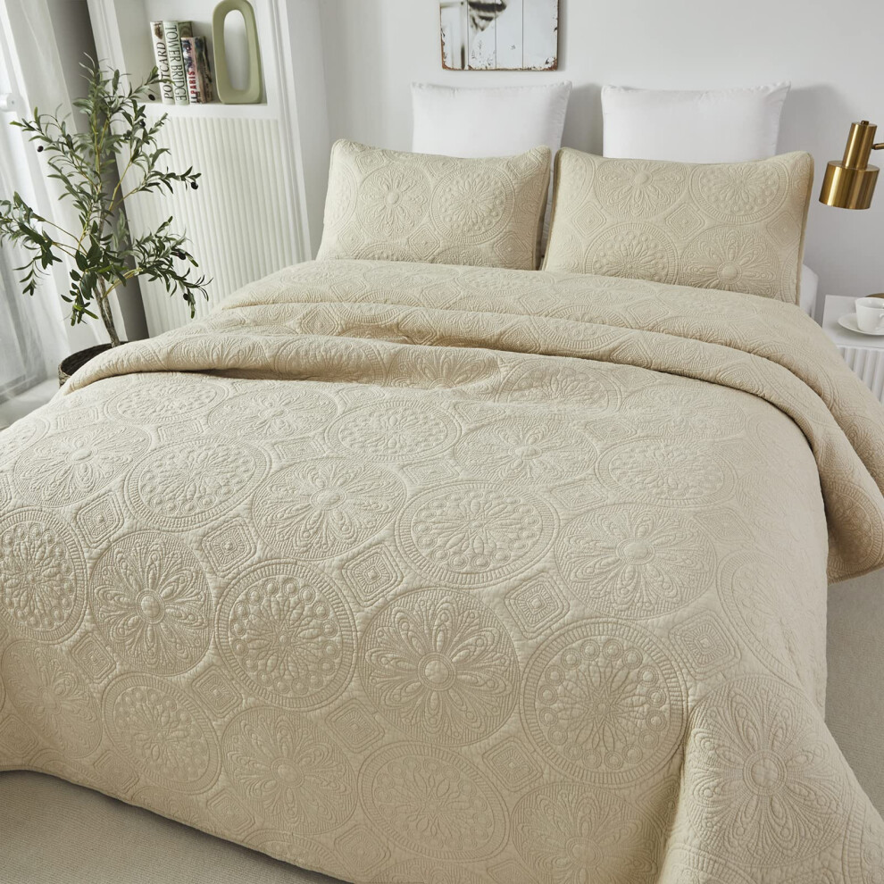 Luxury Premium Quilt Bedding Set for Bedroom Home Decor Queen Size