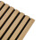 Living And Home (Wenge) 60*120cm MDF Slat Wall Panel with PVC Veneer & PET Backing 5