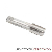 (Silver right) Right & Left Hand Thread Tap HSS 9/16 -20 HSS For Bike Crank Repair s202412121215