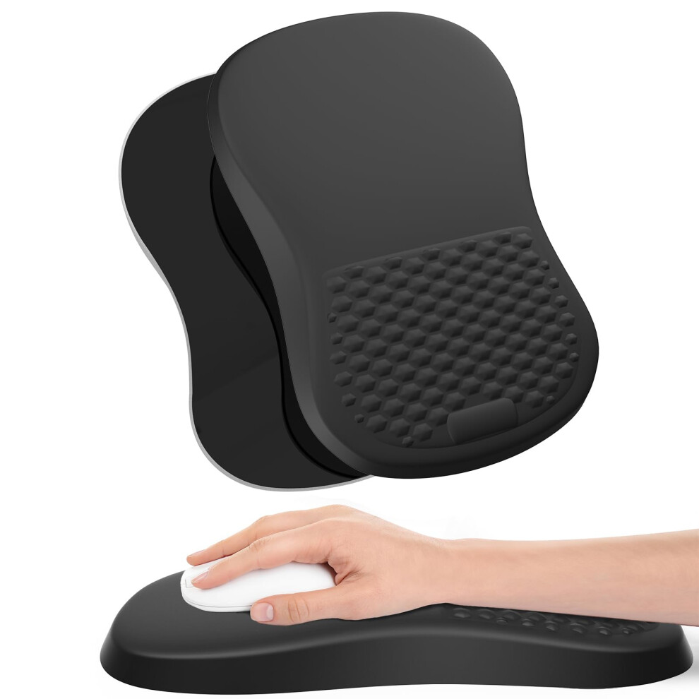 Ergonomic Mouse Pad For Computer With Non-Slip Base And Smooth Surface 6493810962431