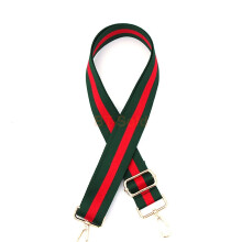 (Green red stripes Replacement Handbag Strap) Wide Shoulder Bag Belt Strap Crossbody Adjustable Replacement Handbag Handle New