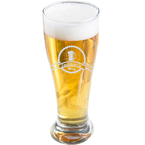 Custom Engraved  Glass for Men Drinking Experience