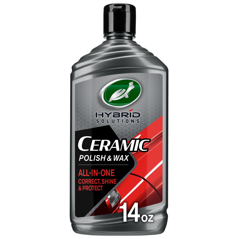 Turtle Wax 53412 Hybrid Solutions ceramic Polish and Wax - 14 Fl Oz.