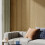 Living And Home (Wenge) 4Pcs 60*60cm Slat Wall Panel with PVC Veneer & PET Backing 3