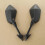 1 Pair Motorcycle Left Right Rear Side View Mirrors for CBR 1000RR 2004-2007 600RR 2003-2018 2