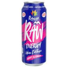 Rubicon Raw Energy Wave Editions Berry & Grape 500ml (Pack of 12)