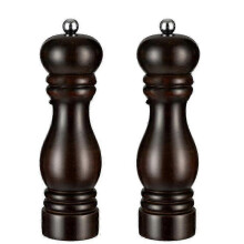 (7 inch, brown) Salt And Pepper Grinder Set,manual Pepper Mills With Adjustable Coarseness, Refillable Spice Grinders P2025032600443