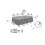 32mm Gray Hose Adapter for Bestway P6h1419 Pool Connection 4