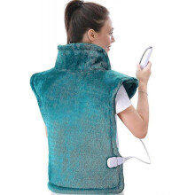 Electric Heating Pad for Back Neck And Shoulders Warm Relax, Heat Pads Fast Heating Hot Therapy Warp with 5 Levels Temperature Settings60x90cm)