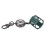 Retractable Billiards Pool Cue Chalk Holder 8