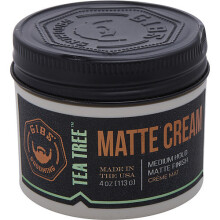 GIBS Tea Tree Matte Cr?e-Licht/Medium Hold Langdurige lichte hold Gemaakt in de VS 4oz