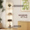 Homcom HOMCOM Corner Floor Lamp with Dimmable Warm White LED Light, Oak 9