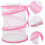 Butterfly Cage, Insect Catcher, Mesh Net, Fabric, Pink 4