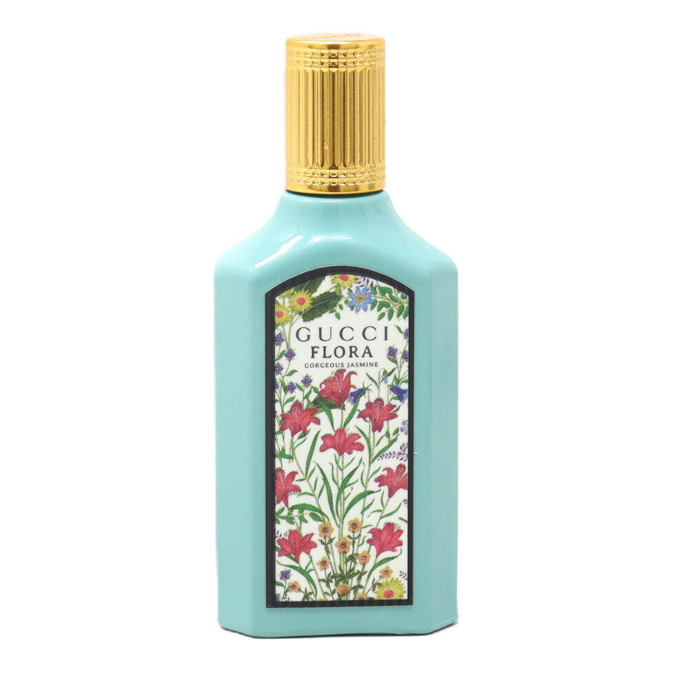 Gucci Flora Gorgeous Jasmine Eau de Parfum Miniature Splash, Women’s Perfume – 0.16 oz / 5 ml