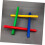 gymnastics stick children's relay baton race random color 5