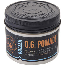GIBS Pomda O.G. BALLER-Medium Hold Medium Shine Finish klasick vzhled vyroben v USA 4oz