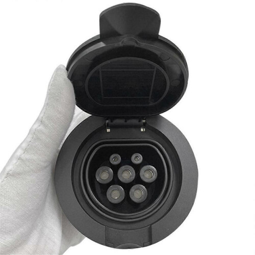 EV Charging Socket Outlet Type 2 Socket Connector 4 Point Fixed European Standard IEC 62196-2 32A 3 Phase AC 1